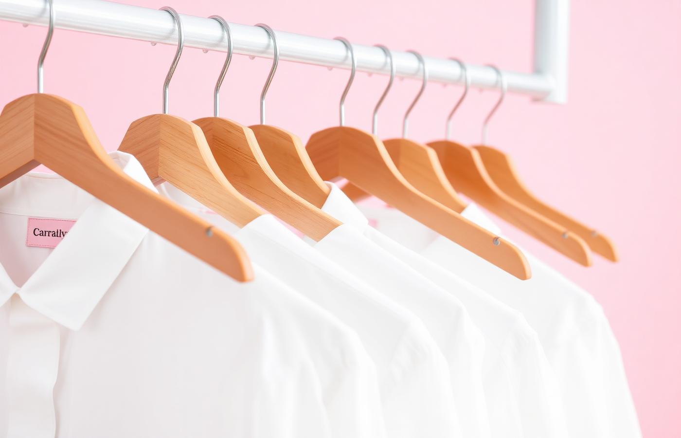 Crisp dry-cleaned shirts